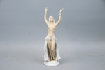Figurin, porslin, Schaubach Kunst.