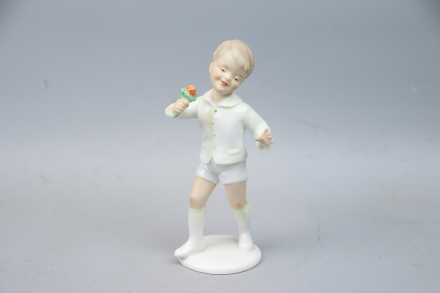 Figurin, porslin, Wallendorf.
