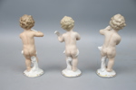 Figuriner, 3 st, porslin, Wallendorf.