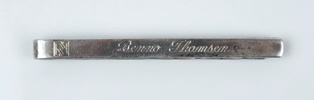Ringar, manschettknappar och slipsnål, silver.