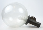 Utomhuslampa, koppar/glas.