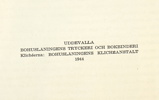 Bok, Svenska Gods och Gårdar  Malmöhuslän  Södra delen, Bohusläningens Tryckeri och Bokbinderi, 1944.