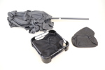 Parasoll, metall/plast, VidaXL.