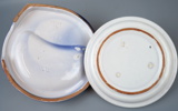 Askfat, 2 st, keramik, Ekeby, bl.a Mari Simmulson.
