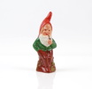 Figurin, tomte, terrakotta, VEB Terra Gräfenroda, Tyskland.