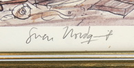 Lena Andersson, Sven Nordqvist och Kjell Lönnå, tryck, 3 st, numrerade, signerade.