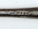 Matskedar, 10 st, silver, ''Svensk spets''.