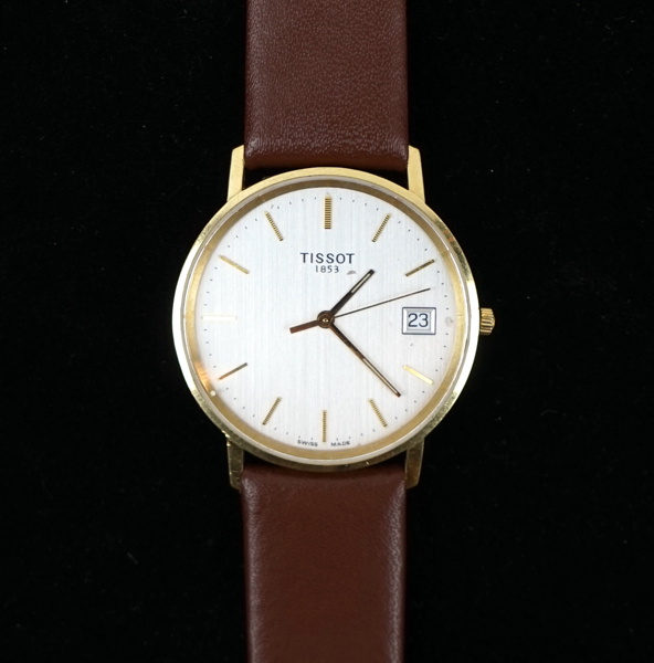 Armbandsur, Tissot, guld 18k (750).