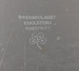 Bricka, rostfritt stål, Pressbolaget, Eskilstuna.