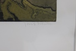 Josef Schibli, "Kulturfragment V", etsning EA III, signerad.