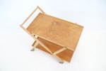 Yngvar Sandström, serveringsvagn, teak/ek, Bra Bohag, Fröseke, AB, Nybrofrabriken, 1950/60-tal.