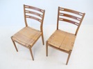 Arne Vodder, stolar, ett par, teak/rotting, Sibast, Danmark.