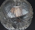 Ostkupor, 2 st, glas, bl.a art deco.