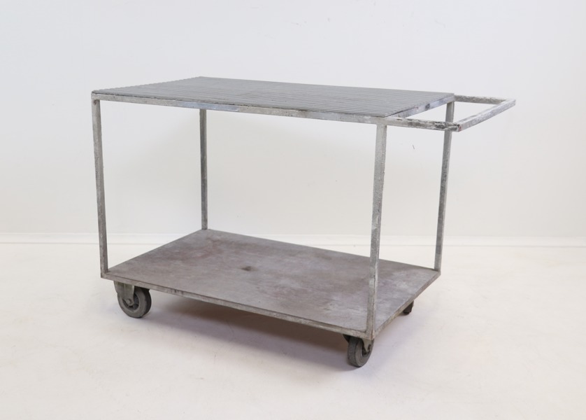 Industriell rullvagn, metall.