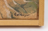 Gösta Calmeyer, olja på duk, signerad.