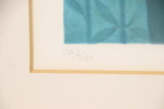 Sven Jonson, "Lyran", litografi 363/390, signerad.