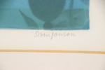 Sven Jonson, "Lyran", litografi 363/390, signerad.
