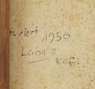 Rudolf Theodor, Rocholl, olja på duk, signerad.