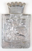 Landskapsvapen, ''Skåne'', metall.