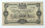 Sedlar, äldre, svenska, ett parti, bl.a EN Krona, 1914.