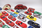 Leksaksbilar, ett parti, metall, bl.a Matchbox, Burago och Minichamps.