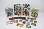 LEGO Games, bl.a Monster 4 och Lava Dragon, samt Ninjago-kort m.m.