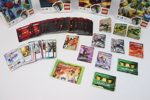 LEGO Games, bl.a Monster 4 och Lava Dragon, samt Ninjago-kort m.m.