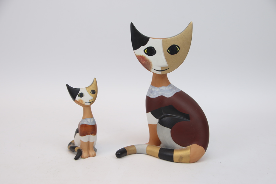 Rosina Wachmeister, "Angelina & Stella", figuriner, 2 st, porslin.