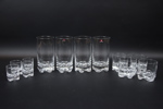 Tapio Wirkkala, glas, 12 st, 3 olika modeller, Gaissa, Iittala.