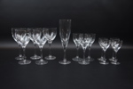 Bertil Vallien, "Chateau", glas, 13 st, Kosta Boda.