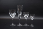 Bertil Vallien, "Chateau", glas, 13 st, Kosta Boda.