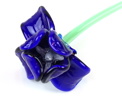 Skulptur, glas, Murano, Italien.