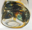 Oscar Zanetti, skulptur, fågel, glas, signerad, Murano, Italien.