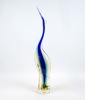 Oscar Zanetti, skulptur, fågel, glas, signerad, Murano, Italien.