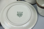 Kaffeservis, 16 delar, stengods, Karelia, Arabia.