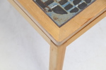 Yngvar Sandström, soffbord, teak/keramik, Seffle Möbelfabrik, 1900-tal.