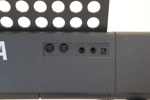Keyboard, Yamaha PSR-500, samt tillbehör.