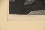 Arno Vihalemm (Estland 1911-1990), träsnitt/handtryck 14/14, 1954.