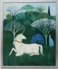 Kerstin Lundberg-Stenman, olja på duk, signerad, 1996.