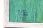 Kerstin Lundberg-Stenman, olja på duk, signerad, 1996.
