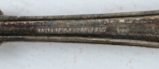 Bestickservis, 42 delar, nysilver, ''Svensk spets''.