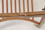 Serveringsvagn, teak/perstorpsplatta, 1950/60-tal.