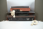 Stereo, skivspelare, bandspelare, högtalare, 4 delar, Blaupunkt.