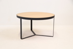 Soffbord, trä/metall, "Copper", design för Fogia.