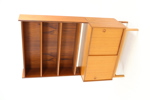 Bokhylla, teak, 1900-talets mitt.