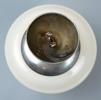 Taklampa, glas/metall, 1930/40-tal.