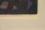 Arno Vihalemm (Estland 1911-1990), "Skogsfåglar Tropica", träsnitt/handtryck 4/32, 1955.