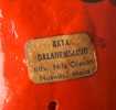 Dalahästar, 2 st, trä, Mora.