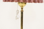 Golvlampa, metall/textil.