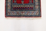 Matta, orientalisk, handknuten, ull.